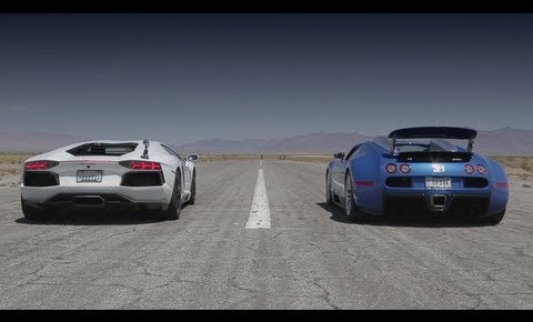 Bugatti Veyron vs Lamborghini Aventador vs Lexus LFA vs McLaren MP4-12C