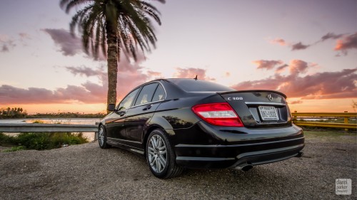 Mercedes Benz C300 on Delta Lake